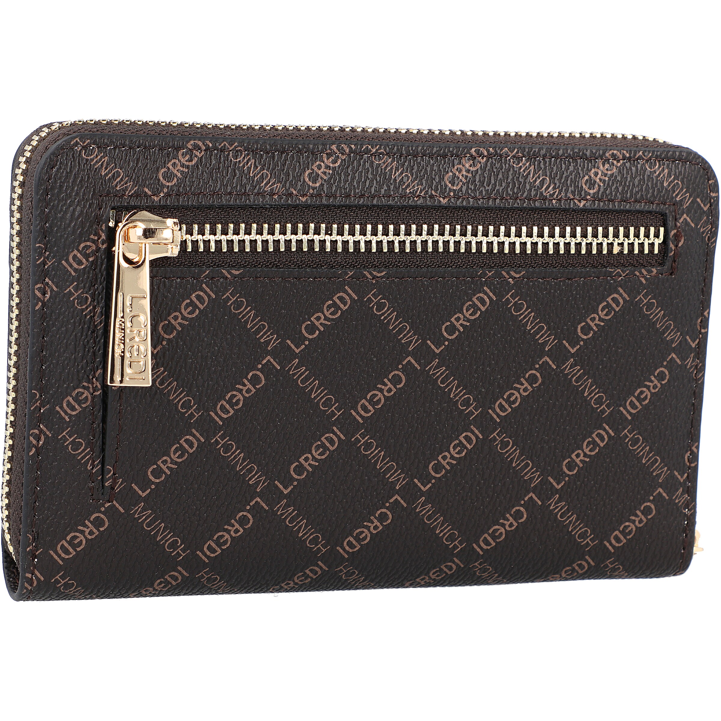 L.CREDI Wallet 'Filiberta' in Brown