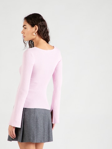 VILA Sweater 'Saya' in Pink