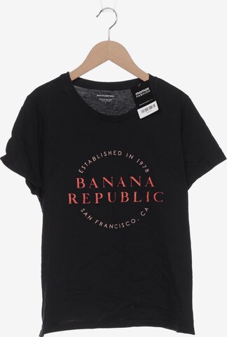 Banana Republic T-Shirt L in Schwarz: predná strana