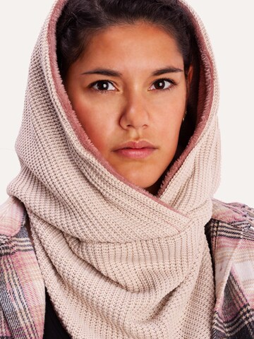 Manufaktur13 Scarf 'Hooded Loop' in Beige