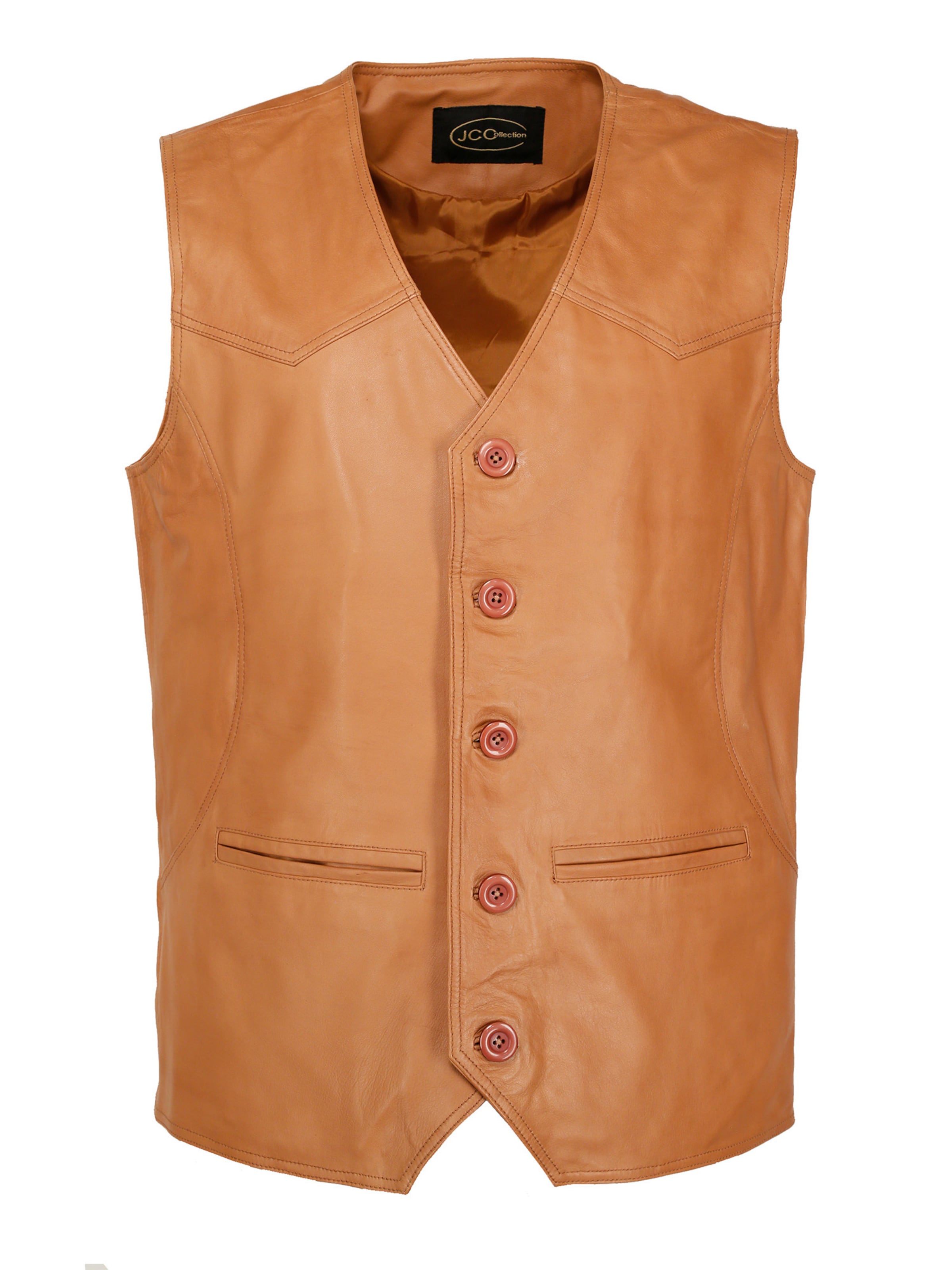 JCC Weste 'Pramo 2' in Braun: Vorderseite