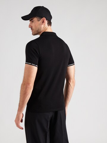 Tricou de la Karl Lagerfeld pe negru: spate