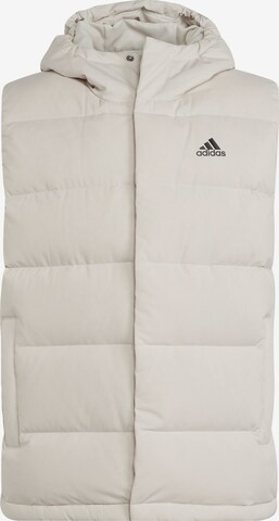 ADIDAS SPORTSWEAR Sportbodywarmer in Beige: voorkant