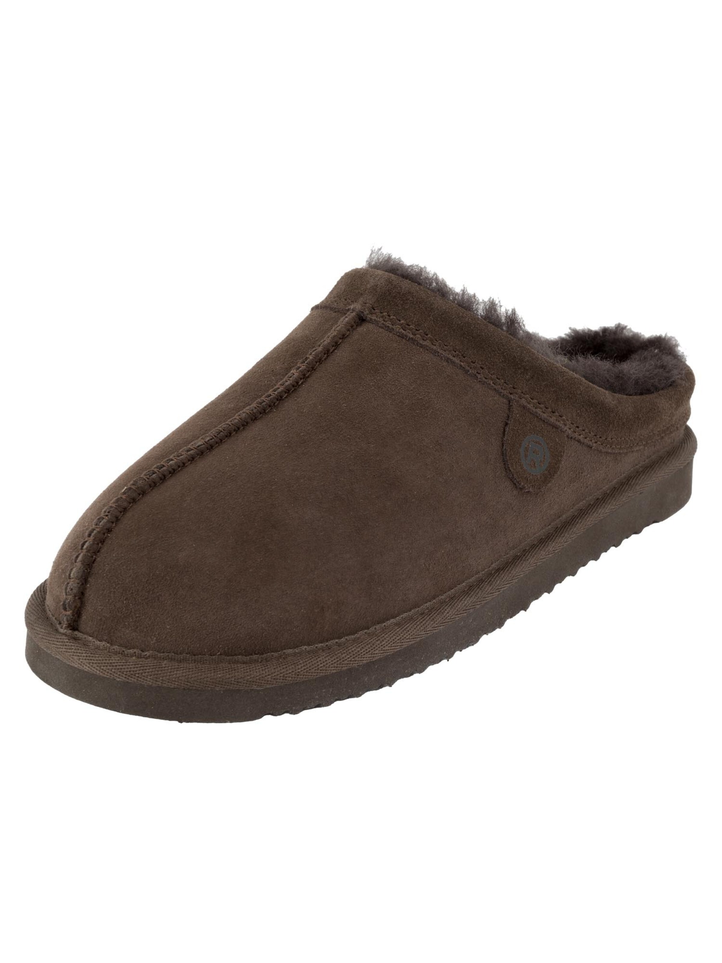 ROHDE Slippers 'Soazza' in Brown
