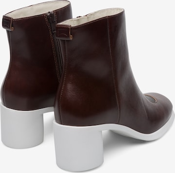 CAMPER Ankle Boots ' Twins ' in Brown