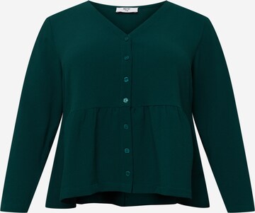 ABOUT YOU Curvy Blouse 'Jayla' in Green: front