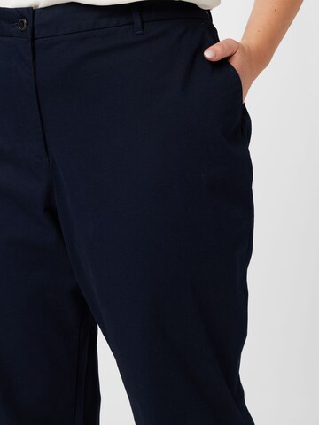 Regular Pantalon Tommy Hilfiger Curve en bleu