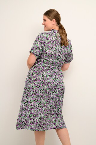 Robe-chemise 'Lora' KAFFE CURVE en vert