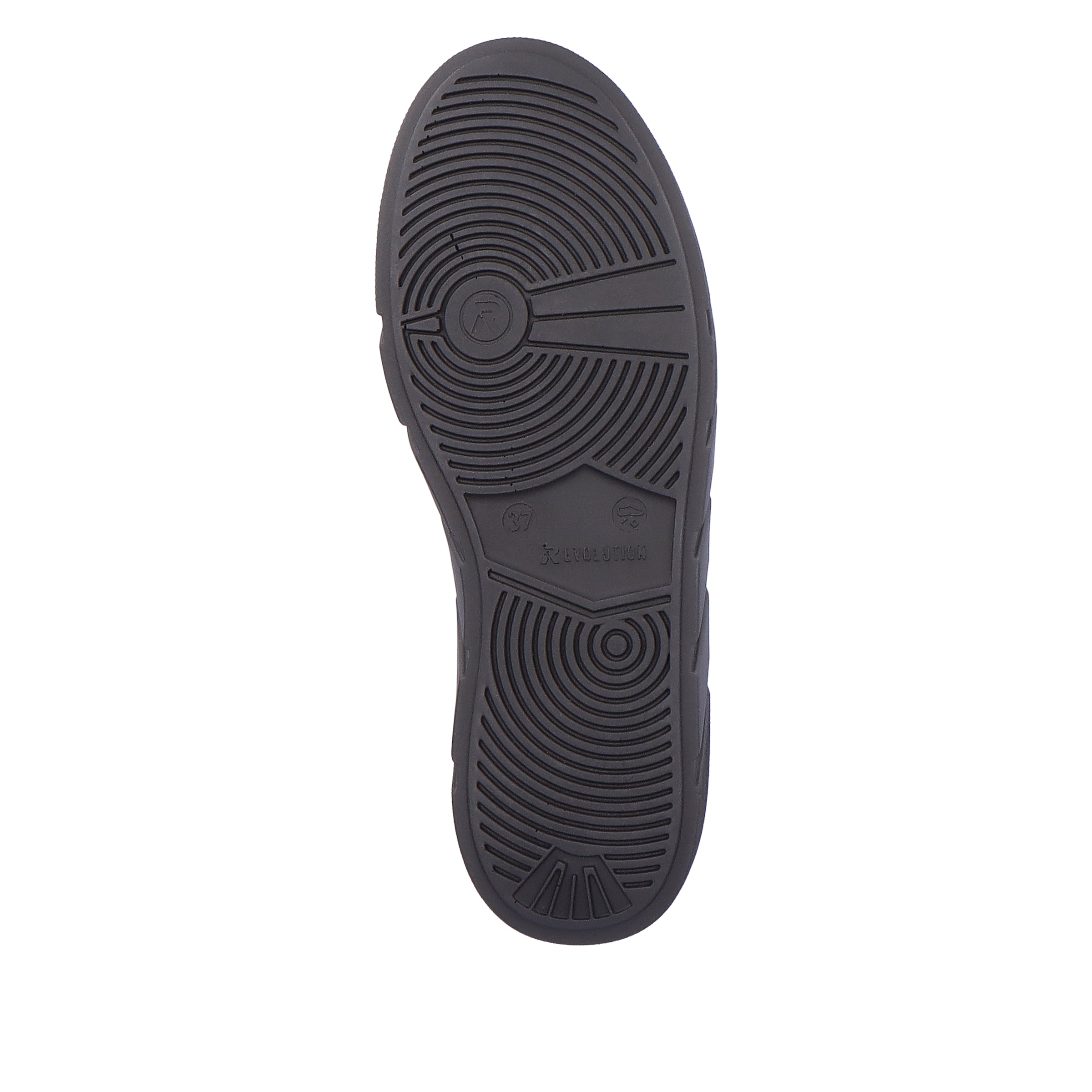 Rieker Sport Sneakers laag in Zwart