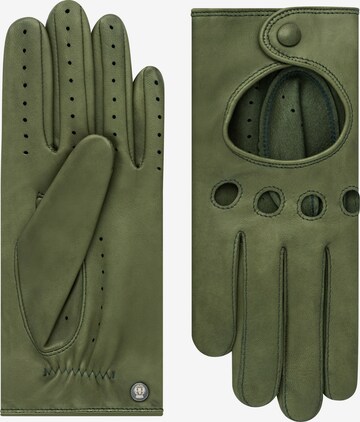 Roeckl Full Finger Gloves 'Rom' in Green: front