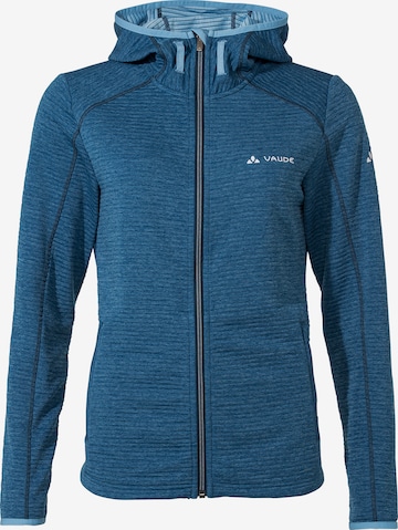 VAUDE Functionele fleece jas 'Skomer' in Blauw: voorkant