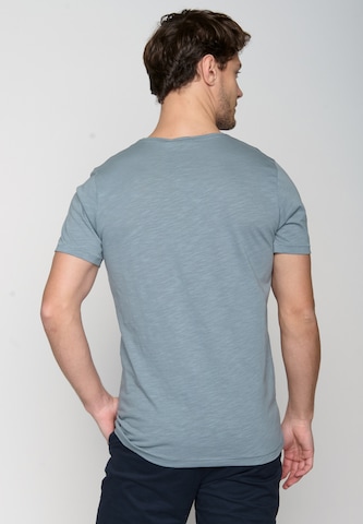 GREENBOMB Shirt 'Bike Mountain Pines' in Blauw