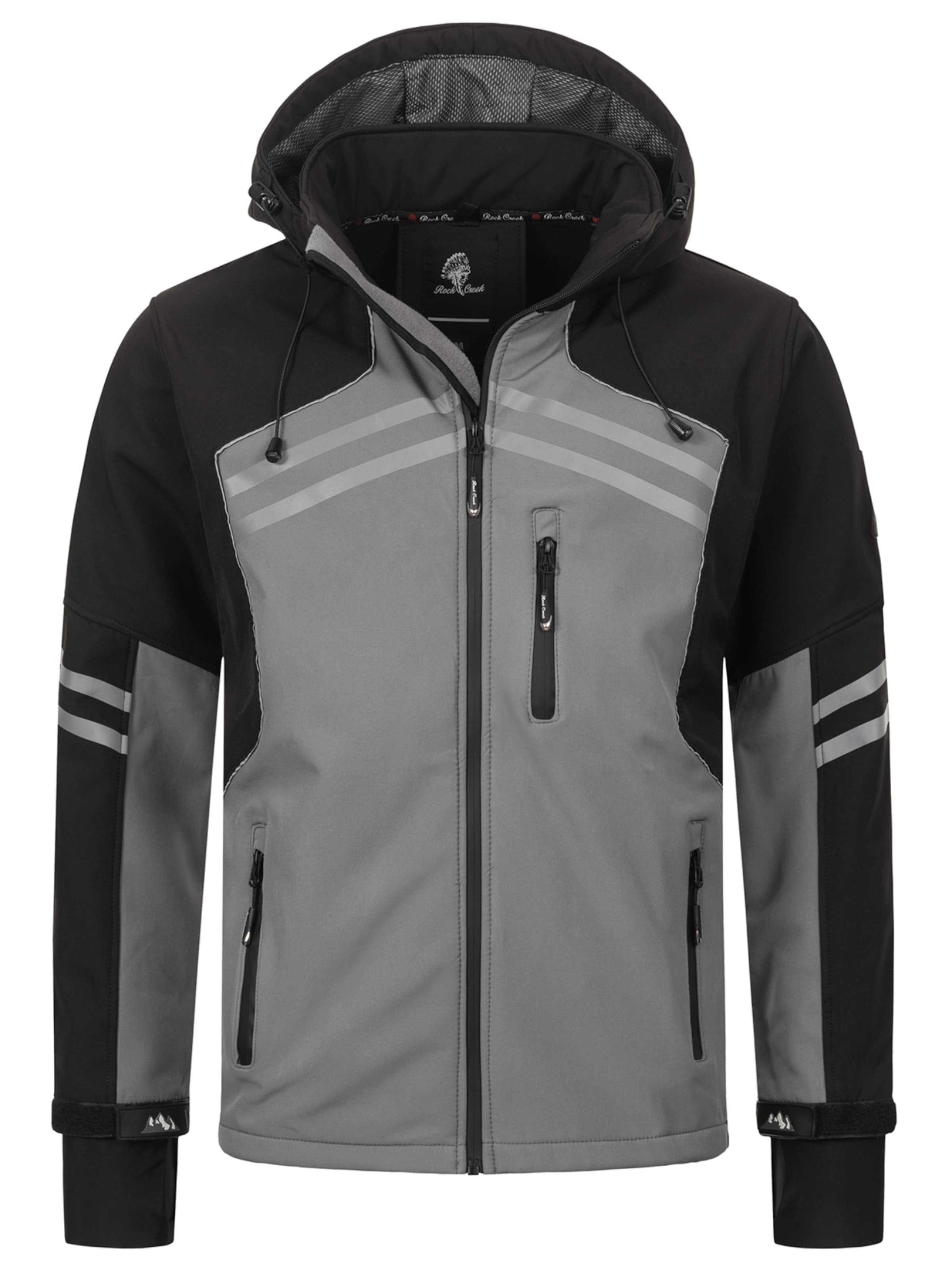 Rock Creek Weatherproof jacket in Grey: front