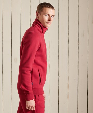 Superdry Sweatjacke in Rot