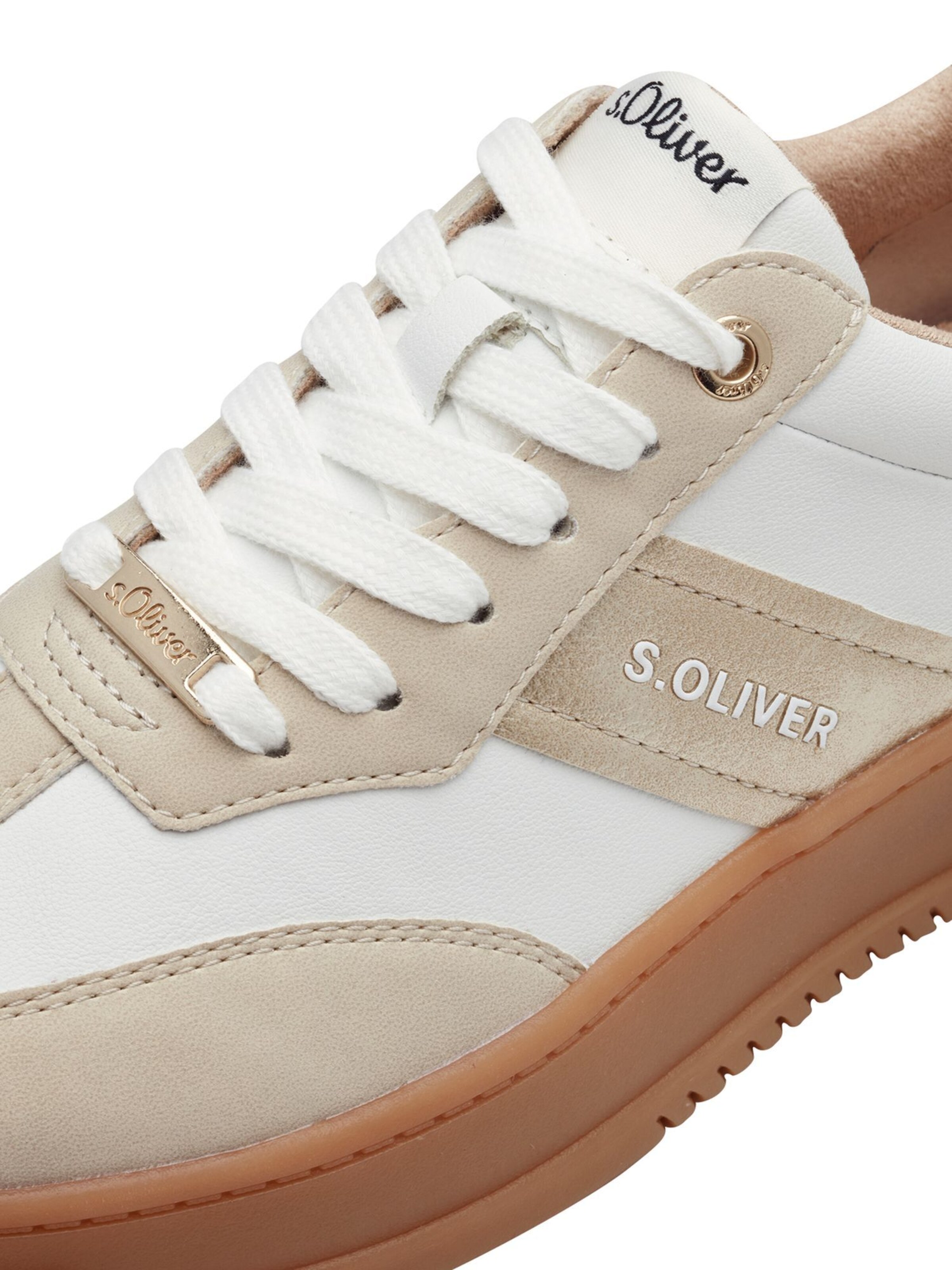 s.Oliver Sneaker in Beige
