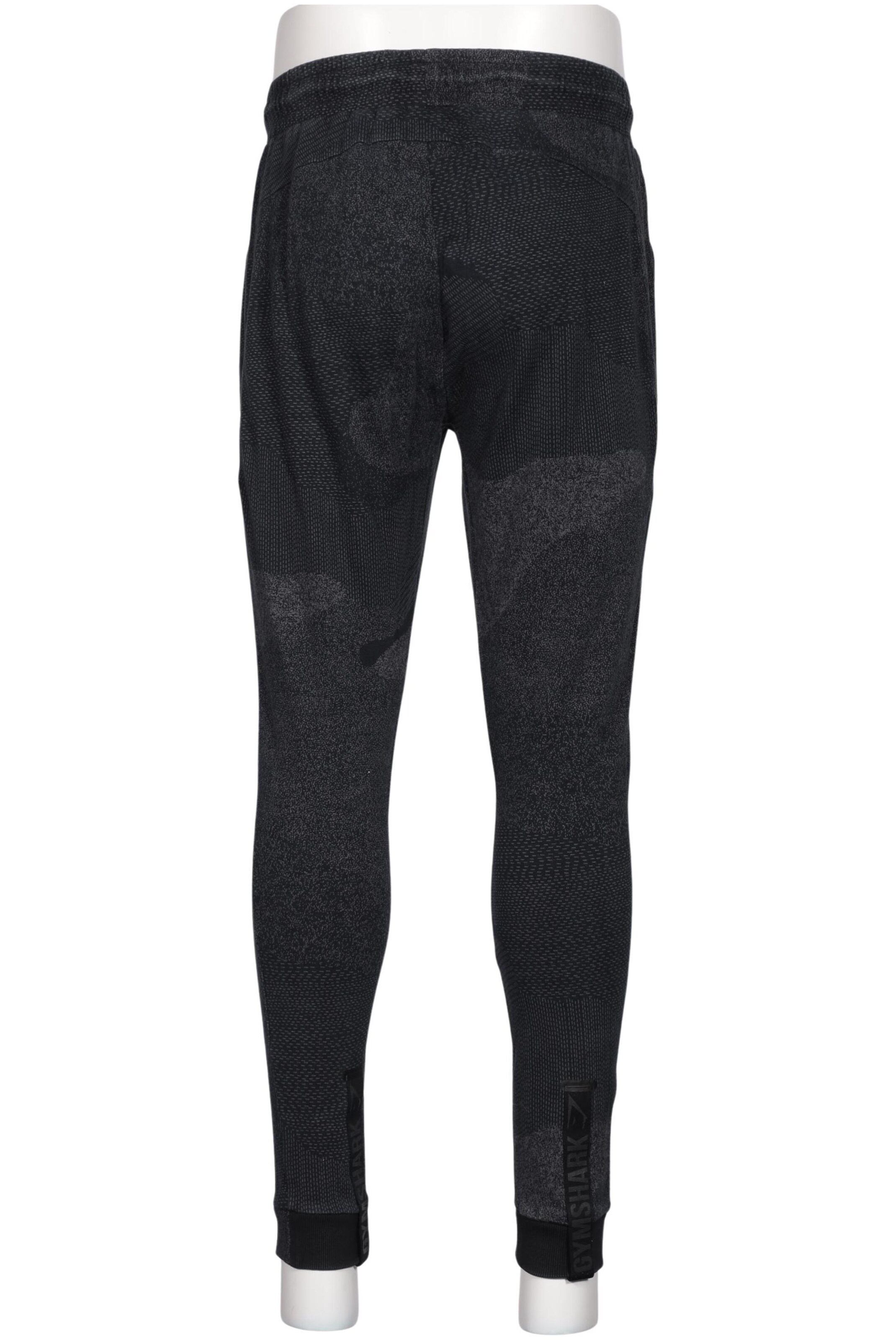 GYMSHARK Stoffhose 34 in Schwarz