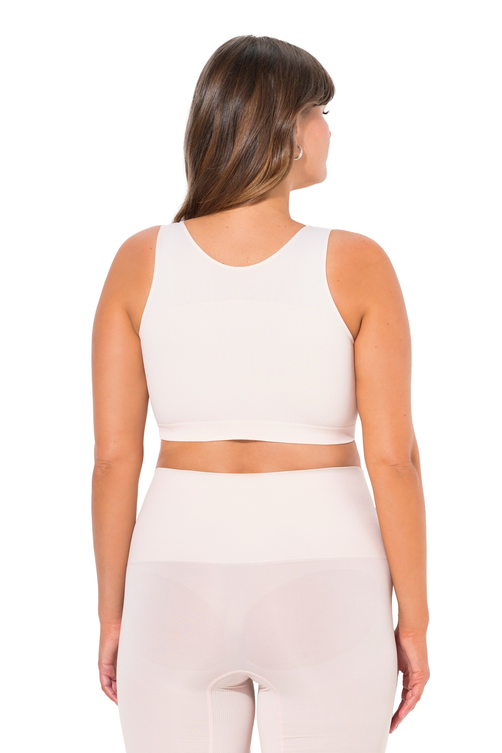 Ulla Popken Bralette Bra in Pink