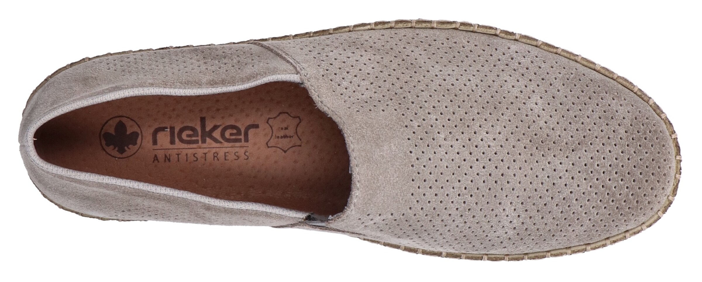 Rieker Slipper in Grau