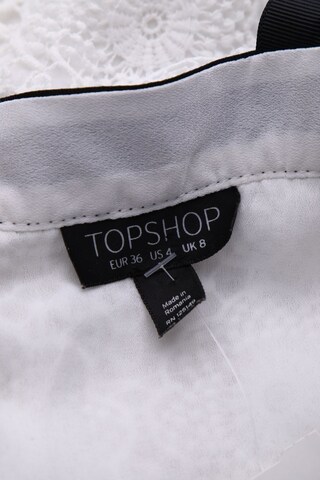 TOPSHOP Bluse S in Weiß
