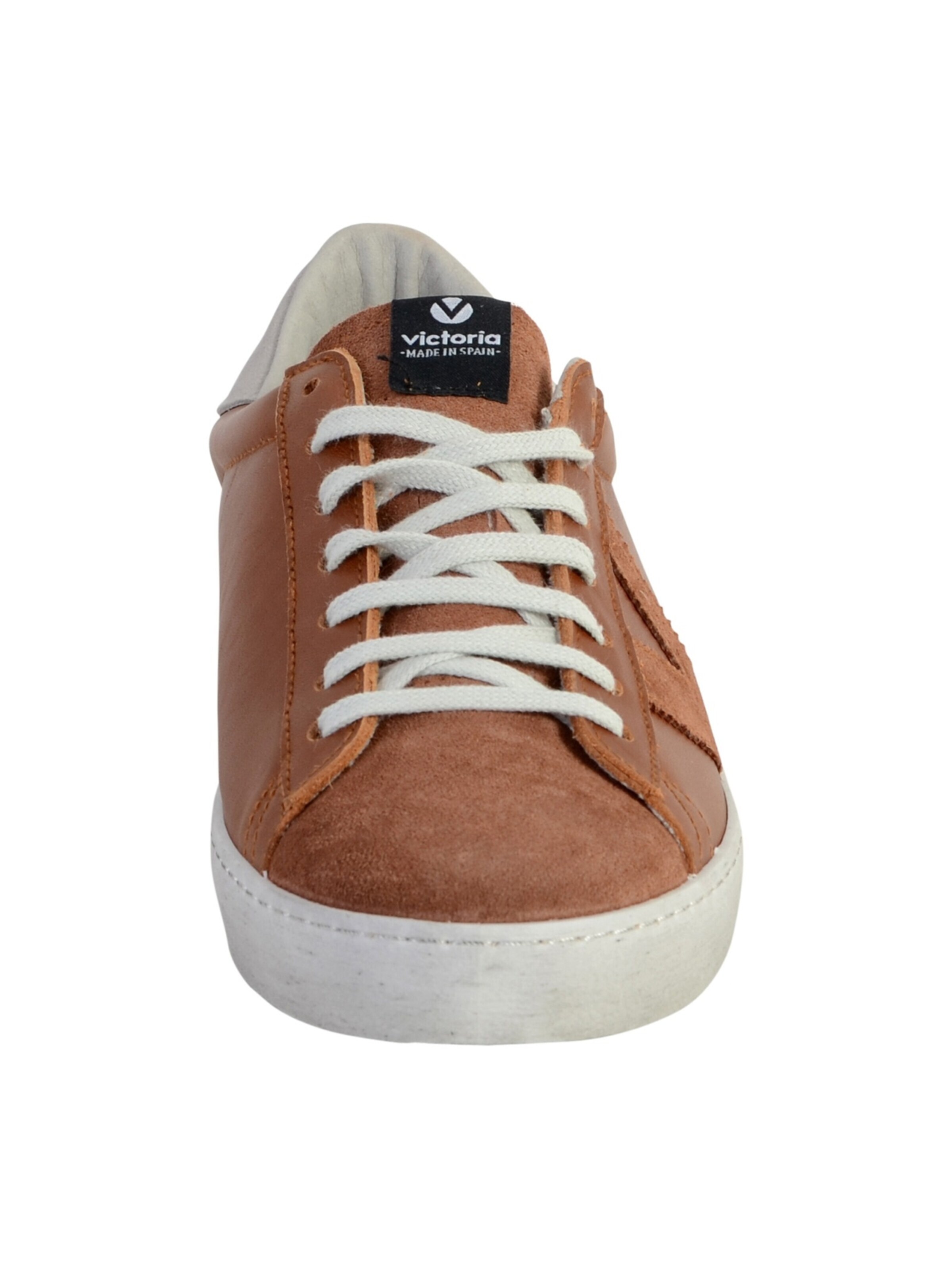 Chaussure de sport à lacets victoria en marron