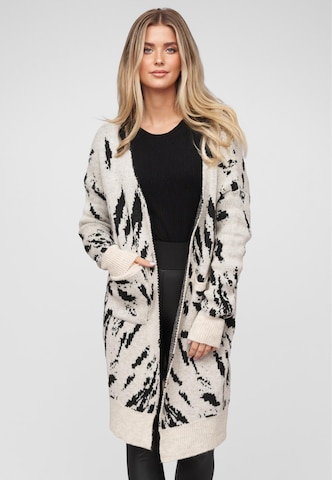 Cardigan Cloud5ive en beige : devant