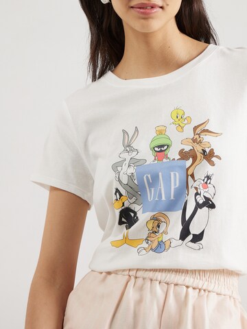 GAP Shirt 'WB - LOONEY TOONS' in Wit