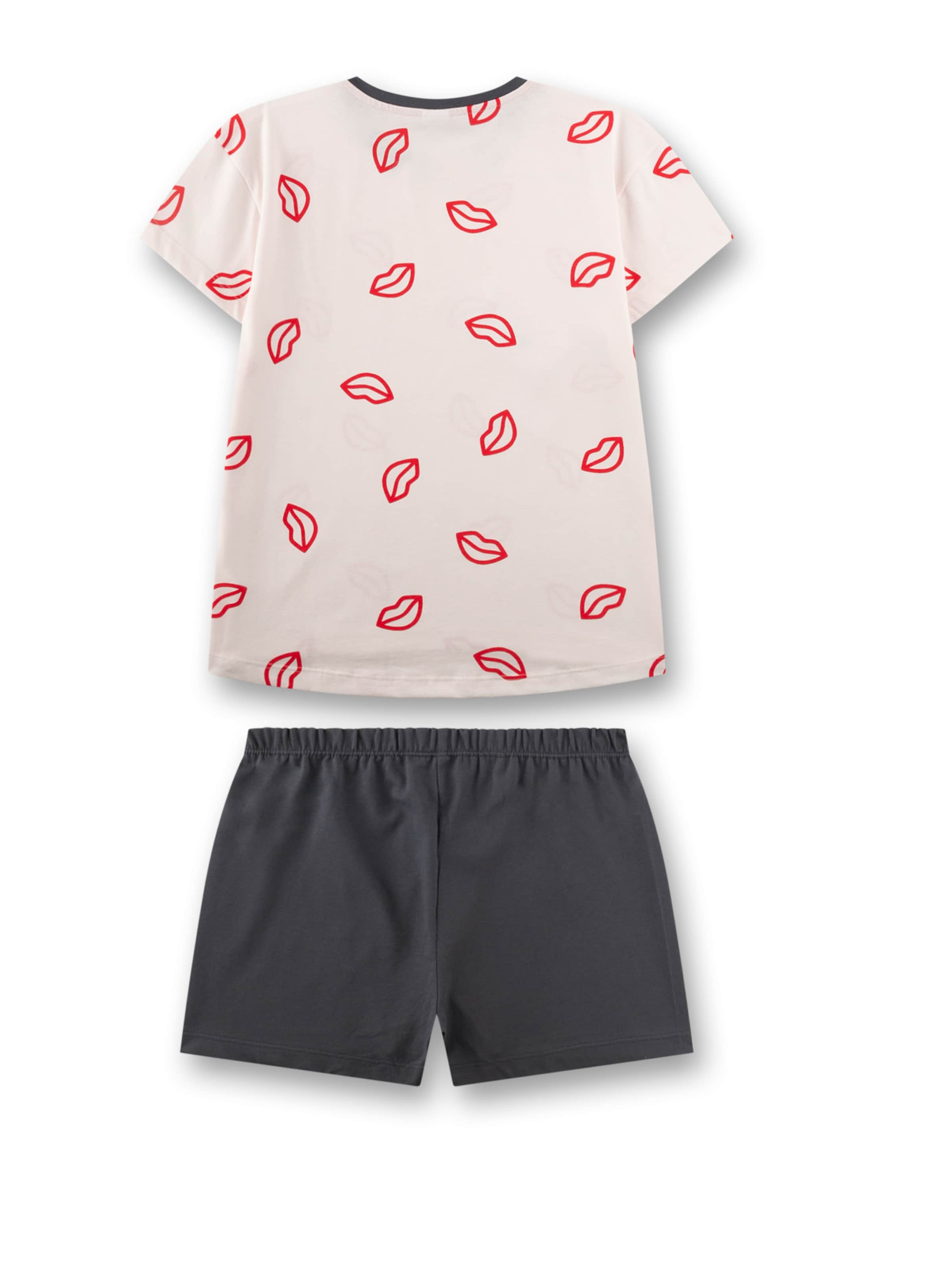 Sanetta Pajamas 'Lippe' in Pink