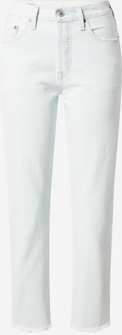 LEVI'S ® Jeans '501 Crop' in Wit: voorkant
