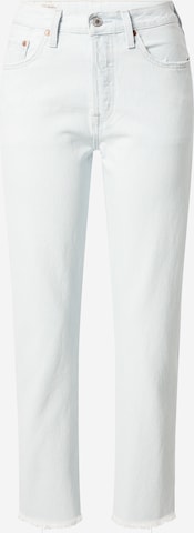 Jean '501 Crop' LEVI'S ® en blanc : devant