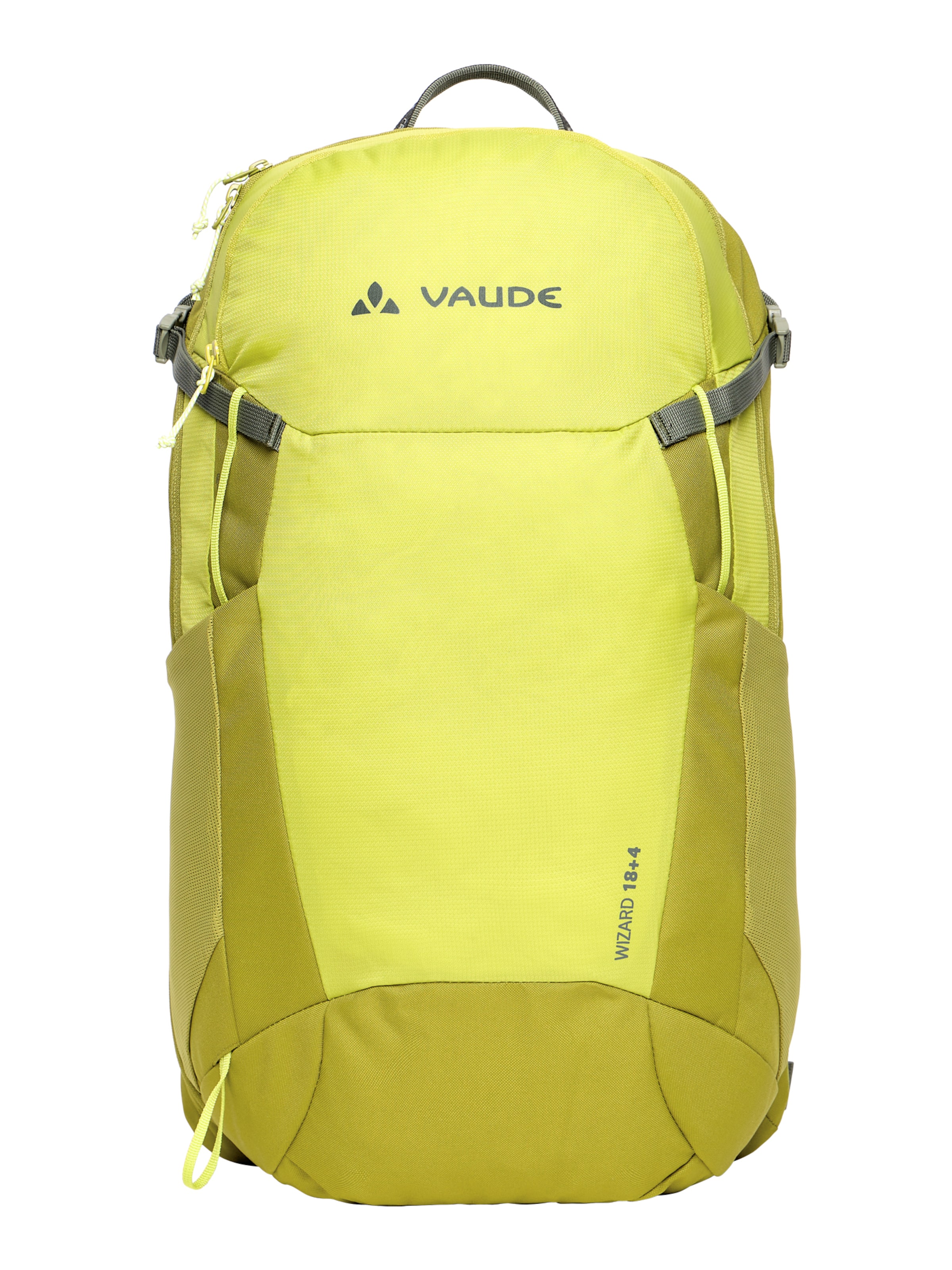 VAUDE Sports backpack 'Wizard 18+4' in Yellow: front