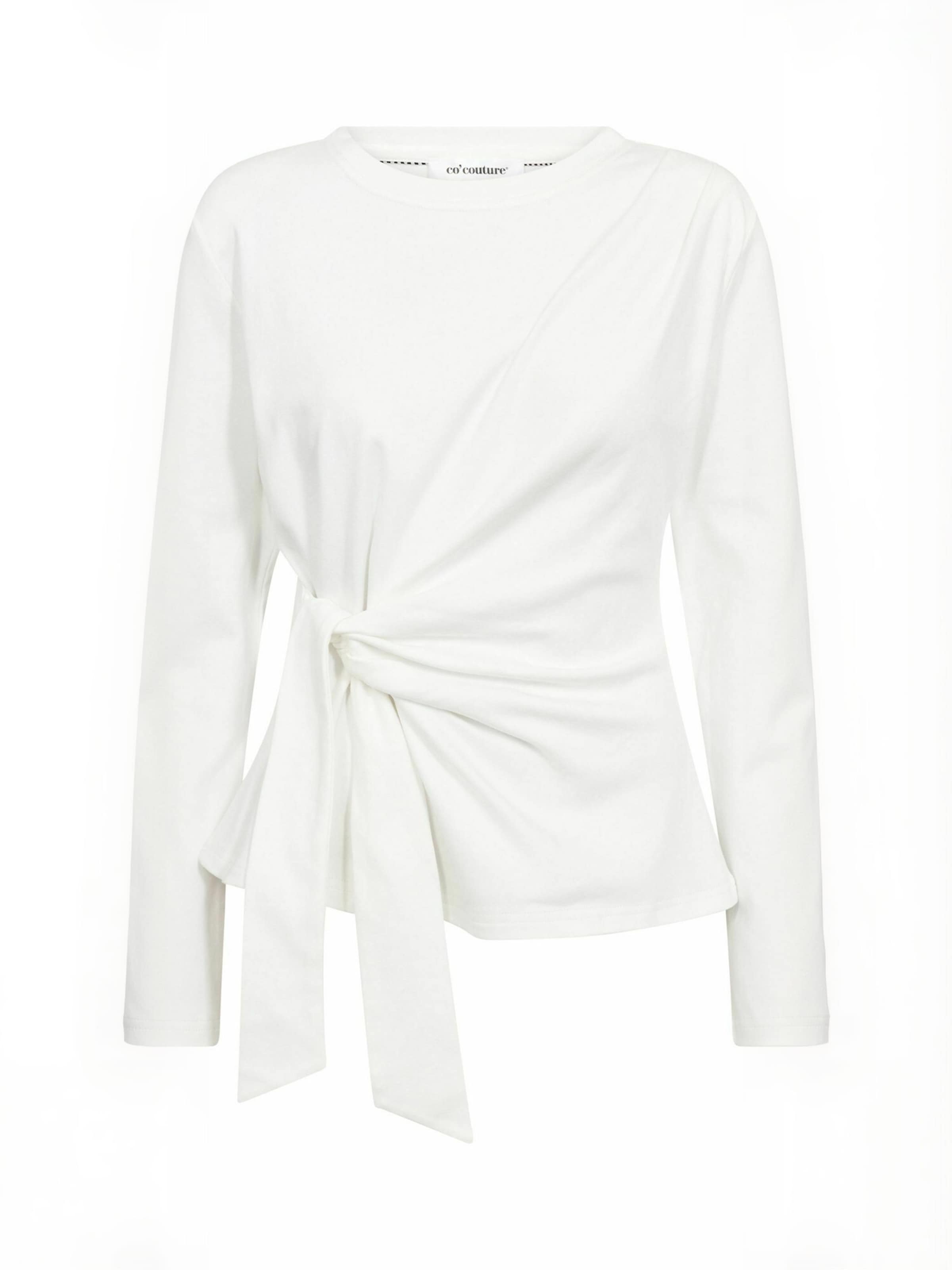 Top ' OrianeCC ' di co'couture in bianco: frontale