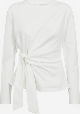 Top ' OrianeCC ' di co'couture in bianco: frontale