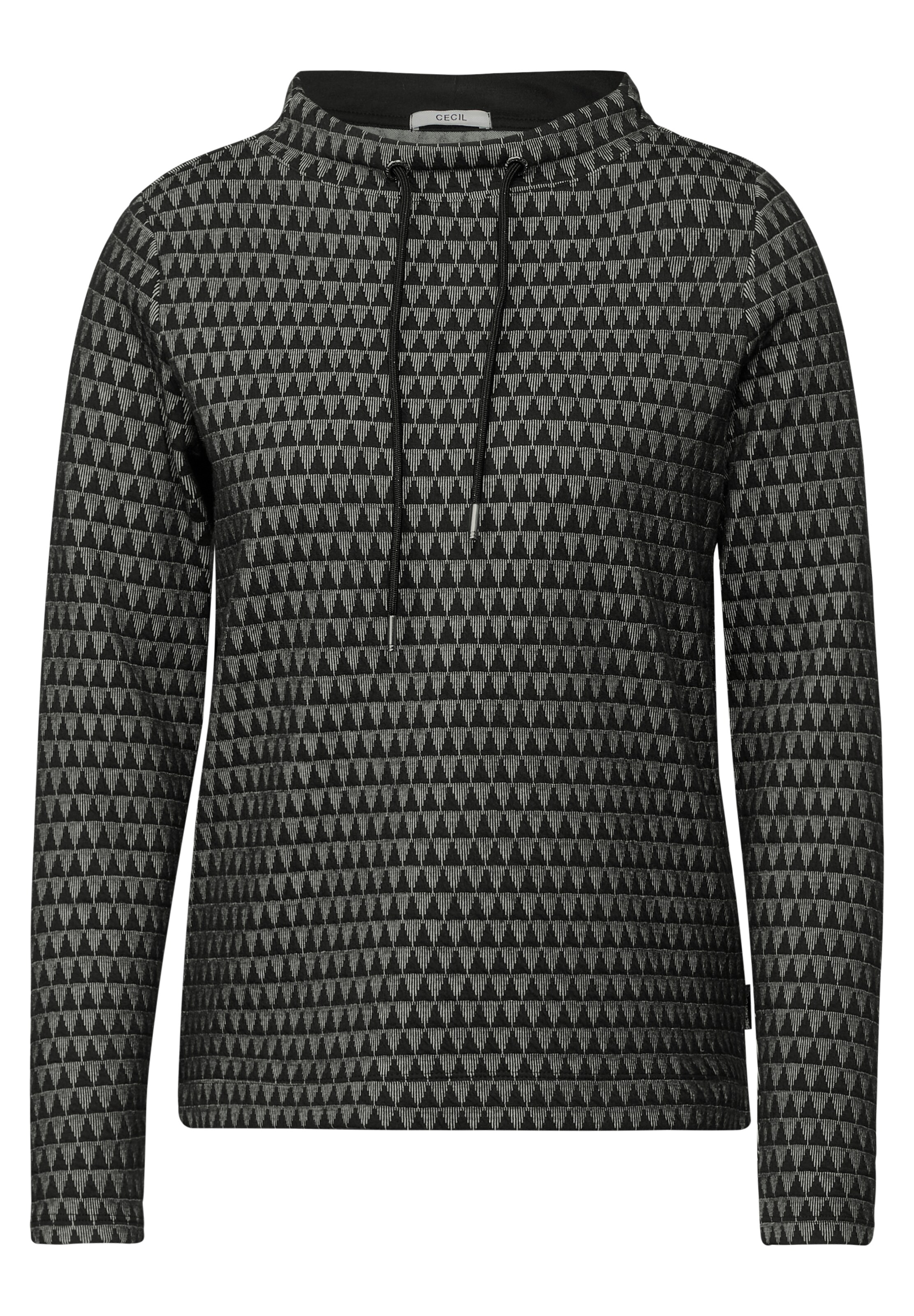 CECIL Shirt in Black: front