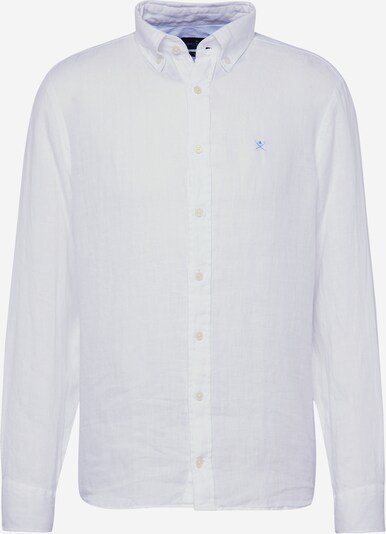 Hackett London Overhemd in de kleur Royal blue/koningsblauw / Wit, Productweergave