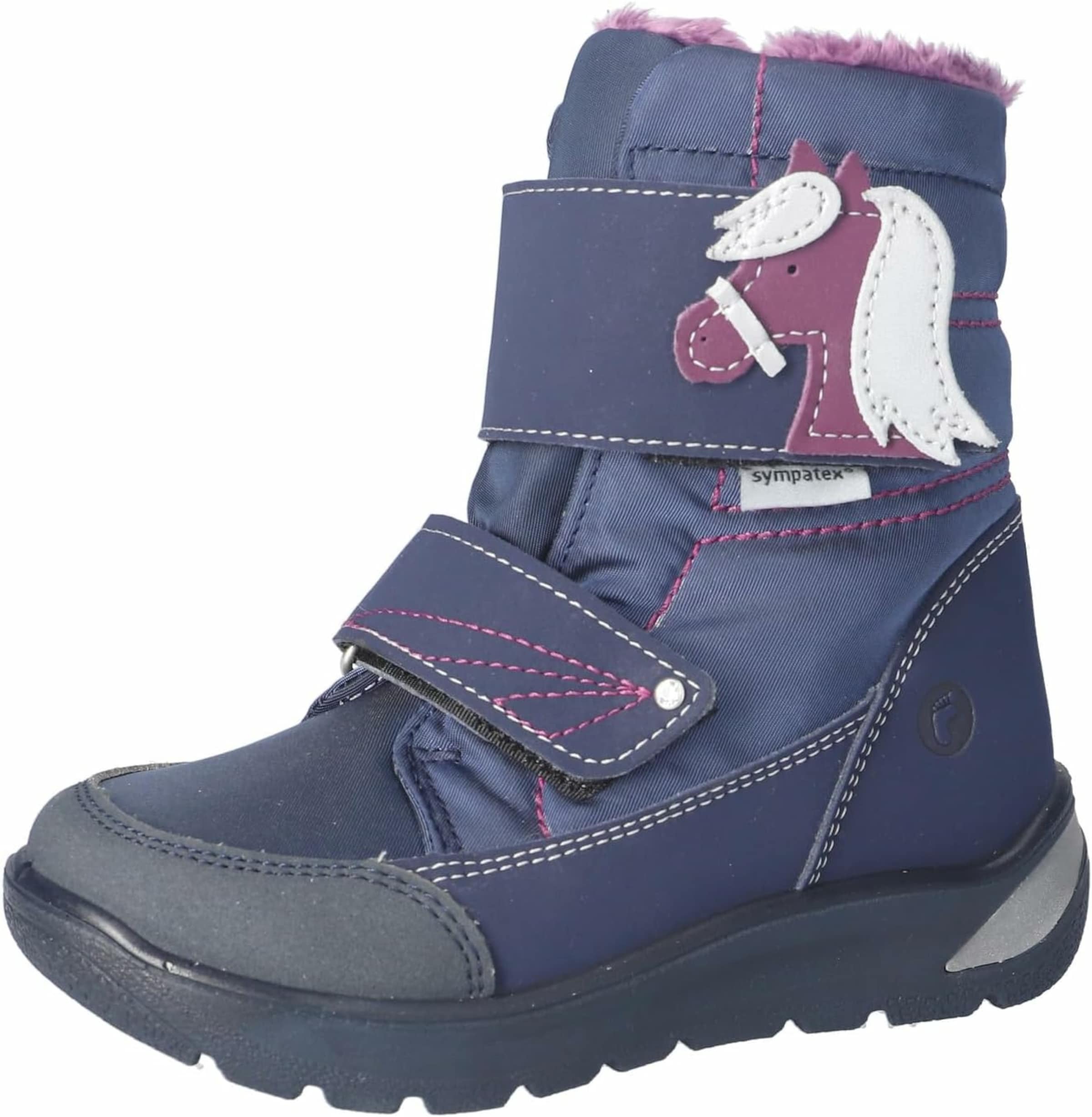 RICOSTA Snowboots in Blauw: voorkant