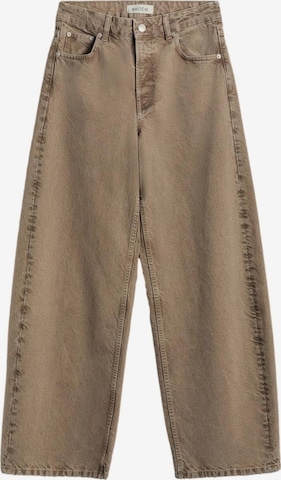 Bhoem Barrel Jeans in Beige: Vorderseite