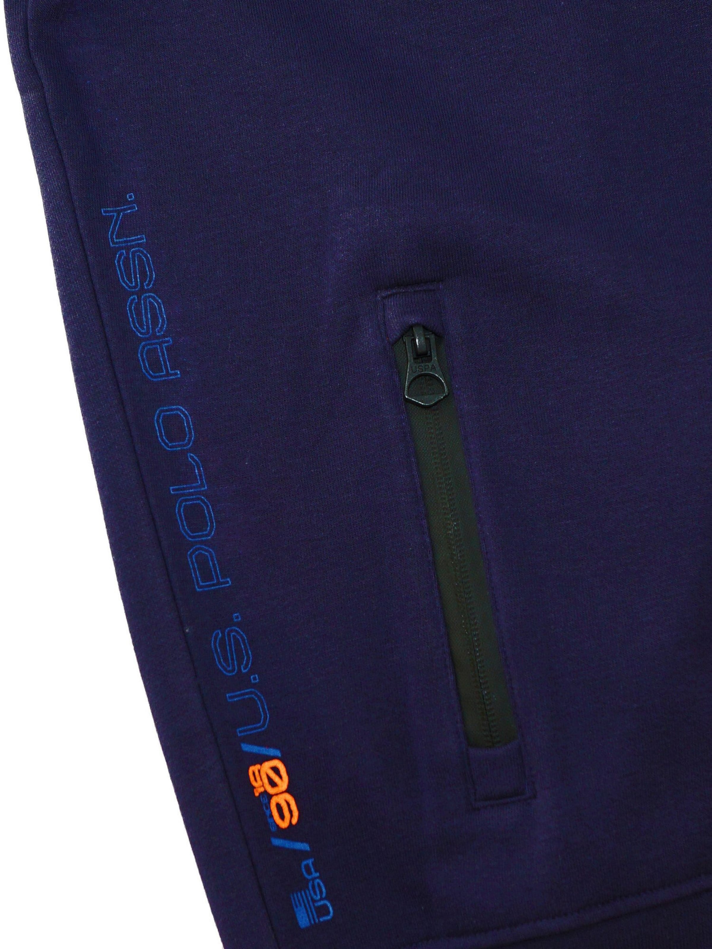 Veste de survêtement U.S. POLO ASSN. en bleu