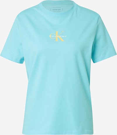 Calvin Klein Jeans Paita 'SS 20s CLASSIC' värissä vaaleansininen / keltainen / valkoinen, Tuotenäkymä