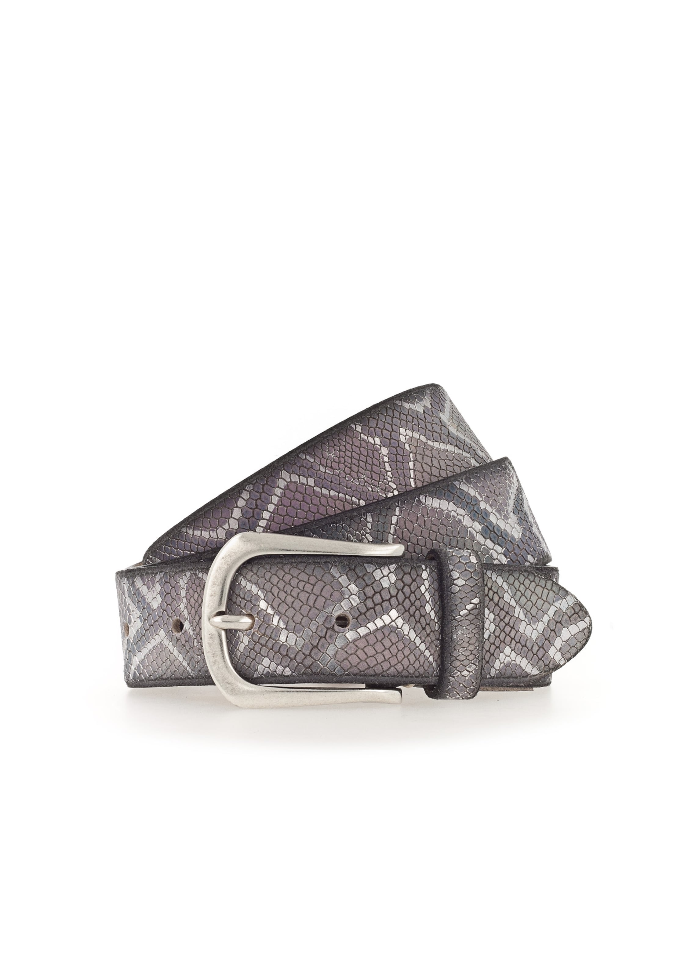 B.BELT Belt 'Sabia' in Grey: front