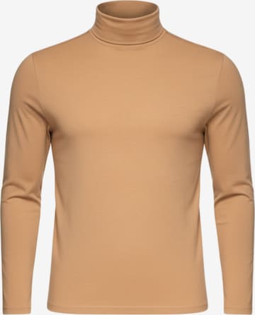 Ombre Shirt in Beige: voorkant