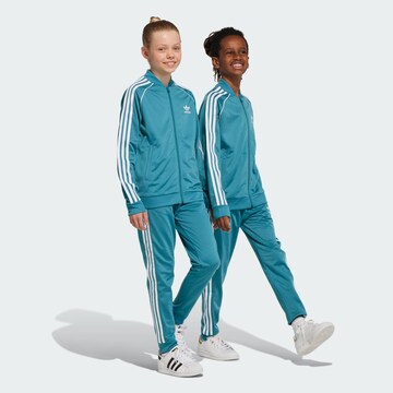 ADIDAS ORIGINALS Tapered Sports trousers 'Adicolor SST' in Blue