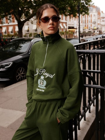 Next Sweatshirt i grøn: forside