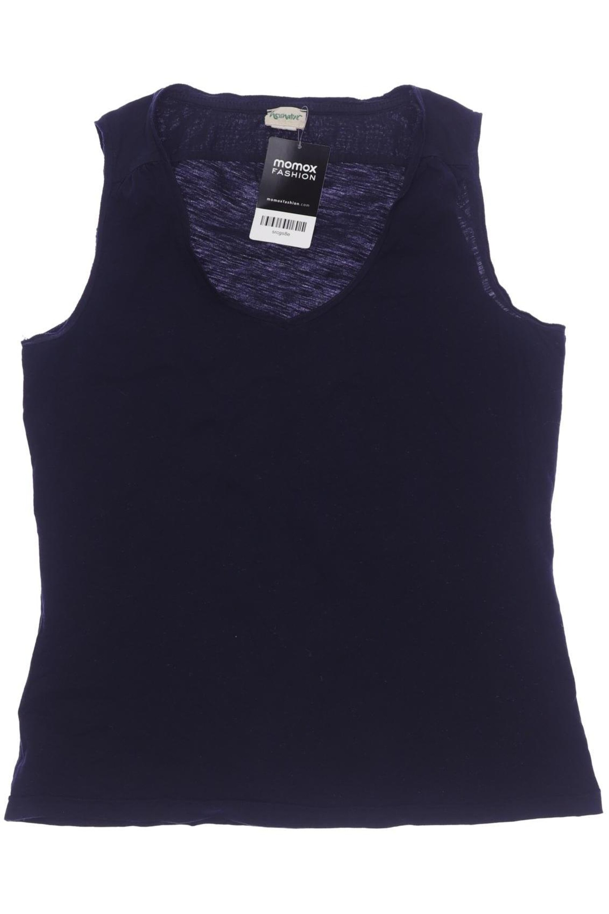 hessnatur Top & Shirt in S in Blue: front