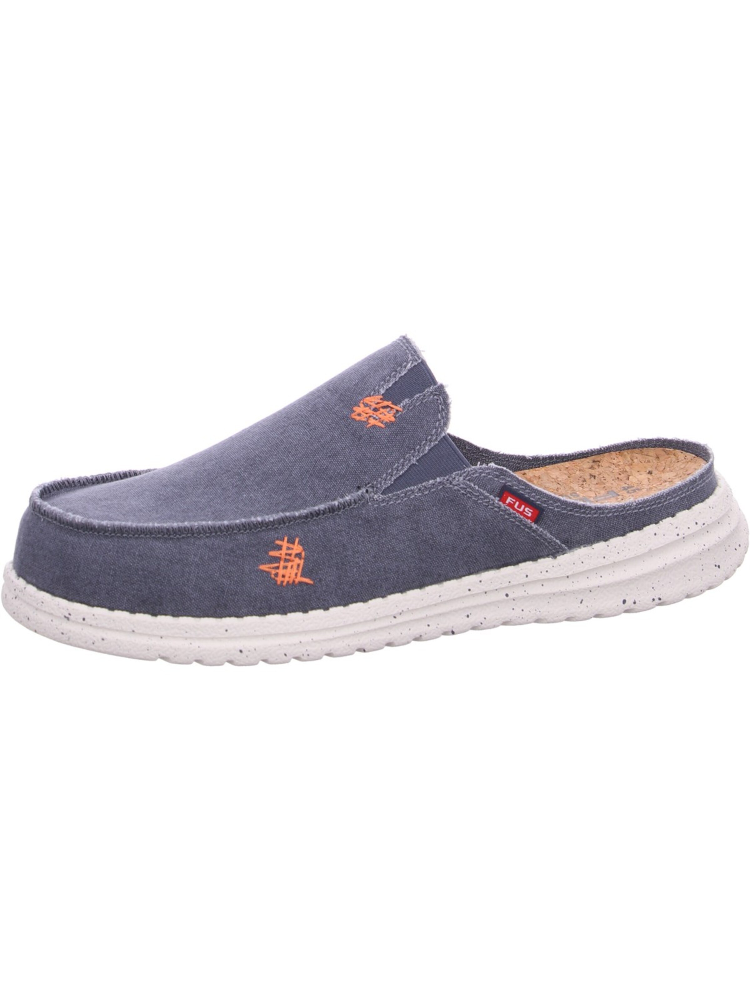 Fusion Hausschuh‌‌‌‌ in Blau: Vorderseite