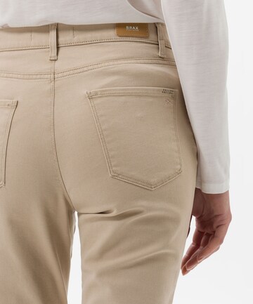 BRAX Regular Jeans 'Carola' in Beige