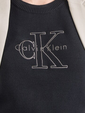 juoda Calvin Klein Jeans Megzta suknelė