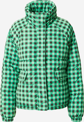ICHI Between-Season Jacket 'FRIGG' in Green: front