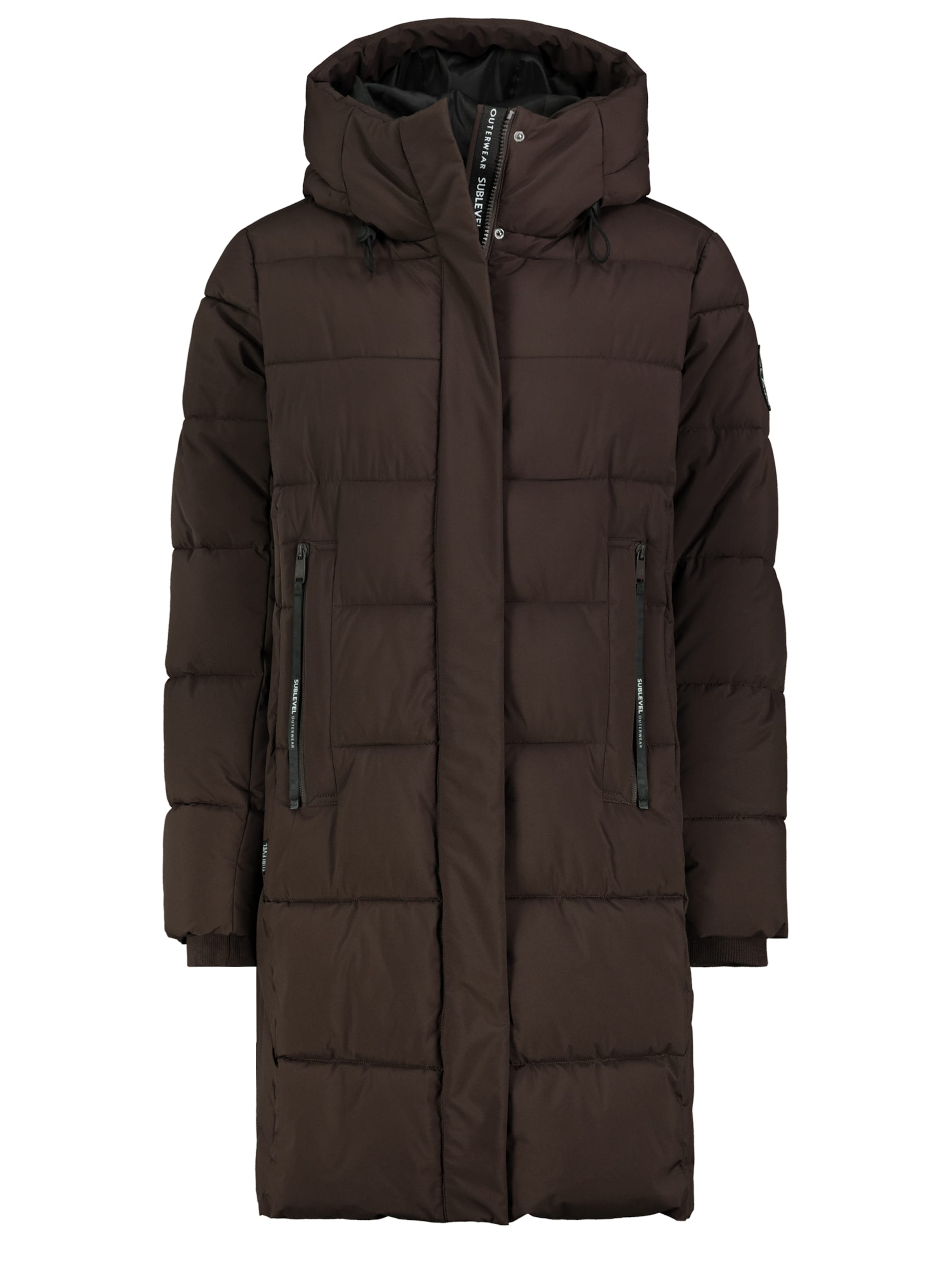 Sublevel Winter coat in Brown: front