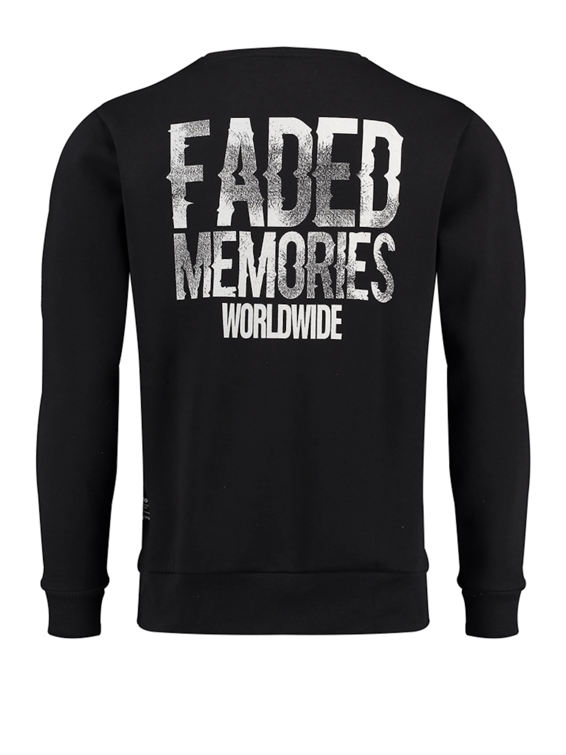 Key Largo Sweatshirt 'Faded Memories' i sort
