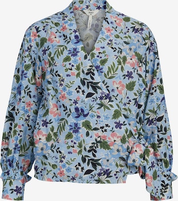 OBJECT Blouse 'RIGA' in Blue: front